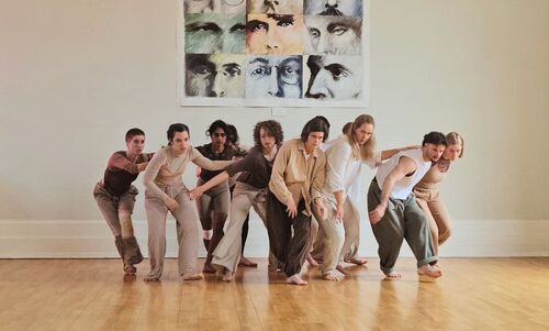 Dancers in a movement